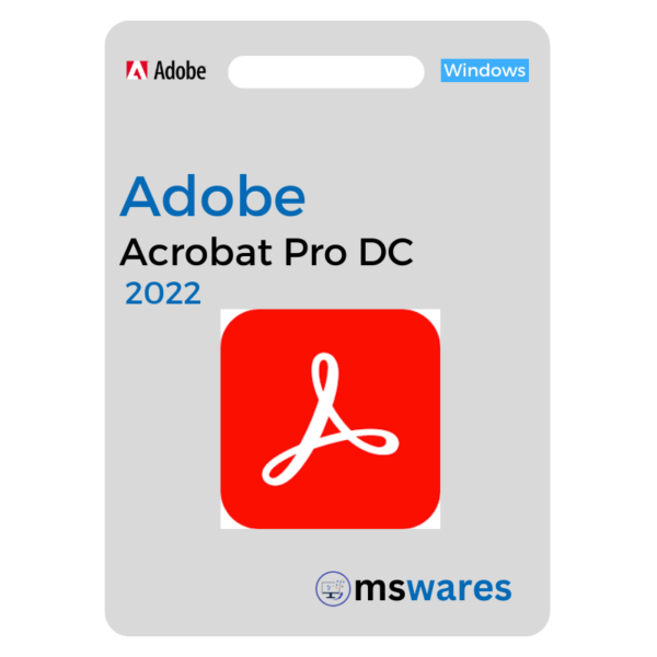 Adobe Acrobat Pro DC 2022