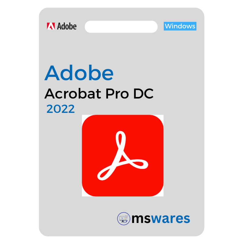 Adobe Acrobat Pro DC 2022