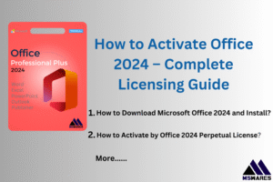 How to Activate Office 2024