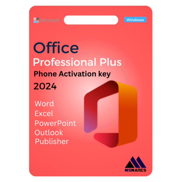Microsoft Office 2024 Pro Plus Phone Activation Key